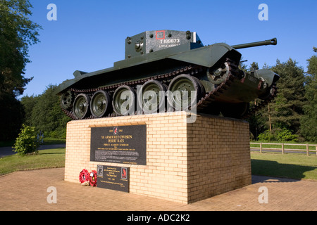 Desert Rat s Memorial La Forêt de Thetford Est Anglia en Angleterre Banque D'Images