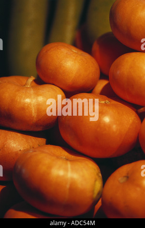 Pile de citrouilles Banque D'Images