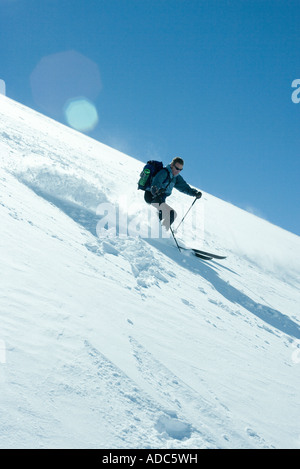 Ski alpin Ski Banque D'Images