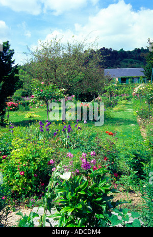 Le jardin de Monet à Giverny dans le nord de la France Banque D'Images