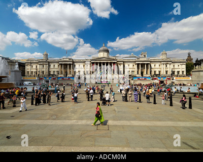 Trafalgar Square, Londres, Angleterre Banque D'Images