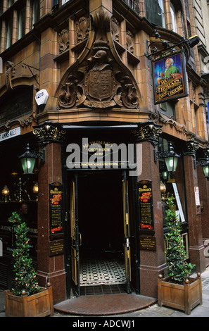 M. Thomas's Chop House Pub Manchester Banque D'Images