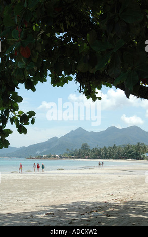 Plage de Kai Bae Koh Chang Thailande Banque D'Images