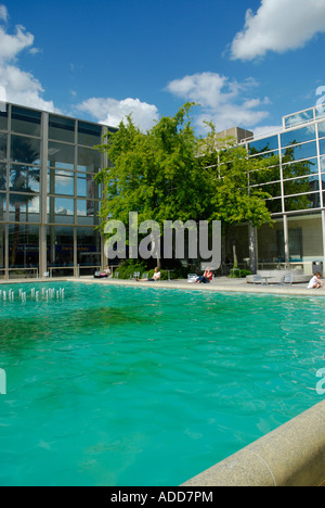 Imprimeur de la Cour dans le centre MK Milton Keynes Buckinghamshire Angleterre Banque D'Images