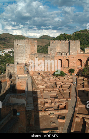 Alhambra, Granada, Espagne Banque D'Images