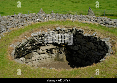 Au-dessus de l'intérieur , Corrimony Recloisonnées Cairn . Glen Urquhart , Invernessshire , Ecosse , U . K . , Europe . Banque D'Images