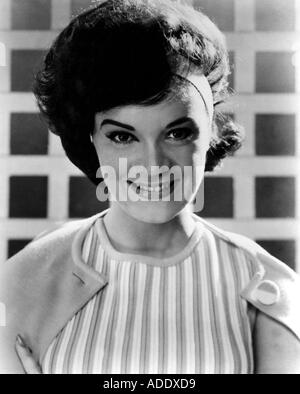 CONNIE FRANCIS le chanteur à propos de 1959 Banque D'Images