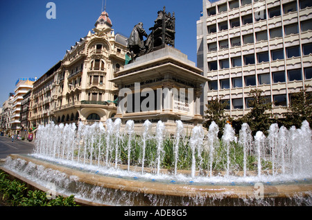 Vue caractéristique de Grenade Andalousie Andalucía España Espagne Iberia Europe Banque D'Images