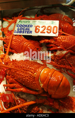 Marché aux poissons homard à Sydney Sydney Australie Banque D'Images