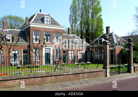 Katwijk Pays-bas Hollande Hervormde Gemeente old people's home Banque D'Images