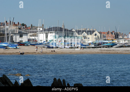 Club De Voile De Swanage, Dorset, Angleterre Banque D'Images