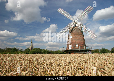 Thaxted moulin a été construit par John Webb, un agriculteur local, propriétaire terrien dans l'Essex en 1804 Banque D'Images