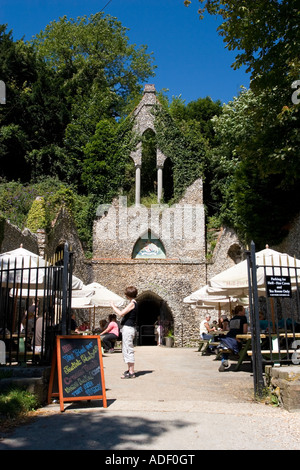 Entrée privée Hellfire Caves West Wycombe Bucks Banque D'Images