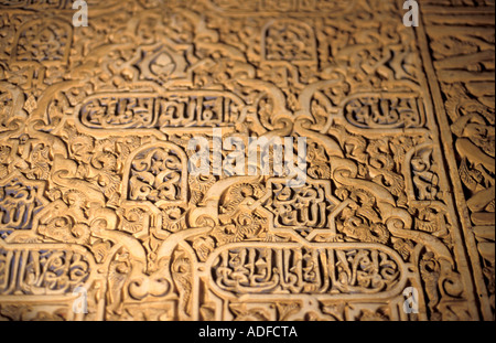 Alhambra Granada région autonome d'Andalousie Espagne Europe Banque D'Images