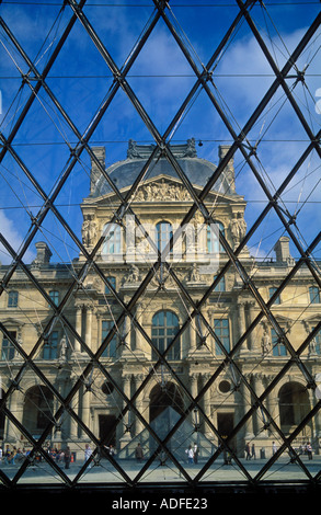 France Paris Le Louvre Banque D'Images