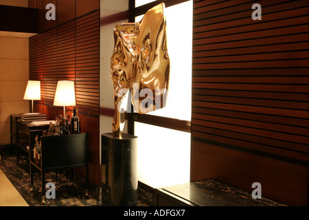Sculpture Cracco Peck restaurant Milan Lombardie Italie Banque D'Images