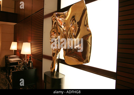 Sculpture Cracco Peck restaurant Milan Lombardie Italie Banque D'Images