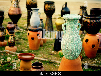Bain turc traditionnel fabriqué à la main en porcelaine de chine en poterie Banque D'Images