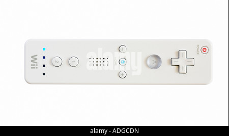 Nintendo Wii Wiimote controller dentelle Banque D'Images