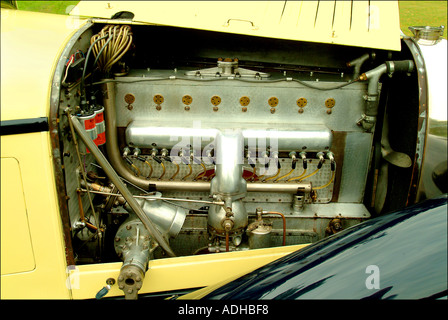 Seigneur Raglans Bugatti moteur de voiture Vintage Banque D'Images