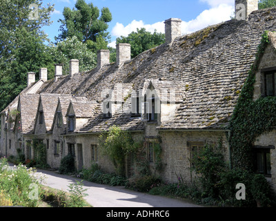 Arlington Row Bibury Gloucestershire Banque D'Images