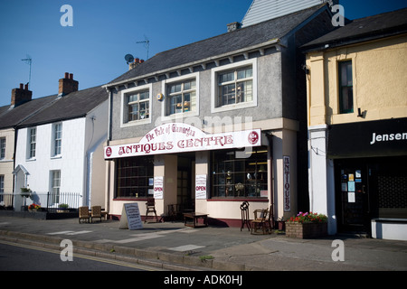 Boutique antiquités Cowbridge Glamorgan South Wales Banque D'Images