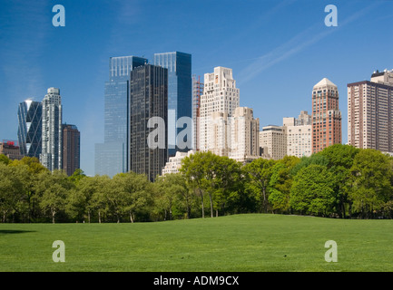 Sheep Meadow dans Central Park Banque D'Images