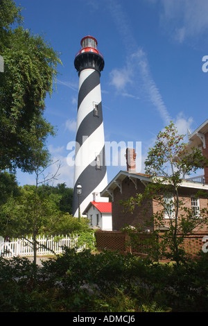 Le phare de St Augustine St Augustine en Floride USA 1874 Banque D'Images