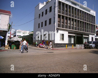 BELIZE CITY BELIZE AMÉRIQUE CENTRALE D'août, le siège de la Barclays Bank à Belize Banque D'Images