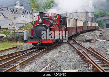 Prince à Blaenau Ffestiniog moteur Gwynedd au Pays de Galles Banque D'Images