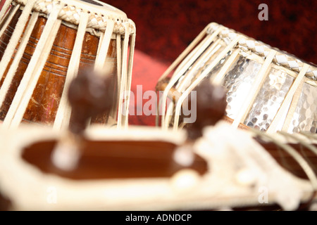 Tabla et Sitar Banque D'Images