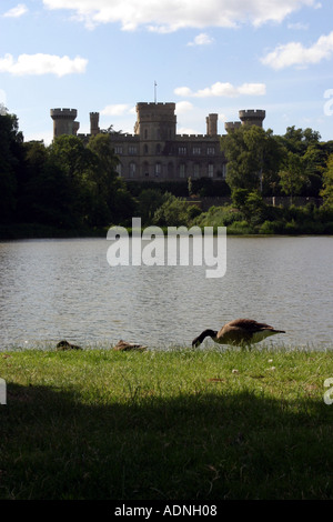 Eastnor Castle, près de Ledbury dans le Herefordshire Banque D'Images
