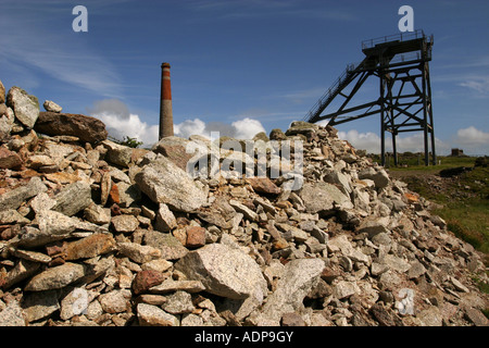 Ancienne mine Botallack Cornwall UK Banque D'Images