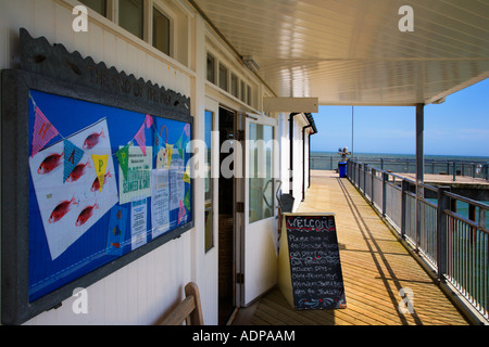 Cadeaux à la fin de l'Angleterre Suffolk Southwold Pier Banque D'Images