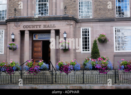 Chester County Hall dans la ville historique de Chester le centre administratif du comté de Cheshire Banque D'Images