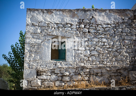 Vieille maison à Bodrum Turquie Banque D'Images