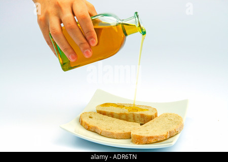 Huile d’olive Banque D'Images