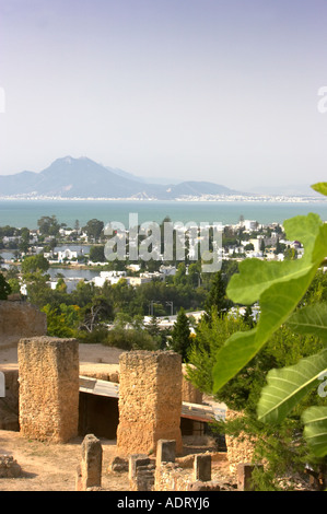 Portrait de la Tunisie Carthage Banque D'Images