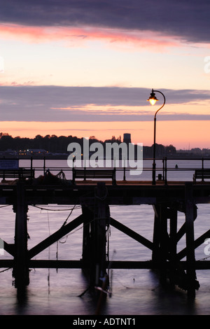 Ha'penny Pier Old Harwich Banque D'Images