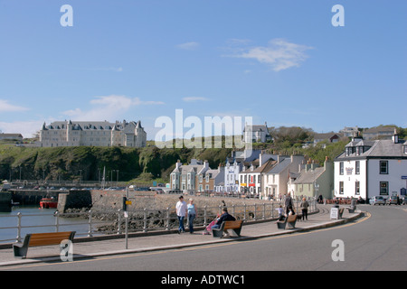 Portpatrick en Wigtownshire, Dumfries et Galloway, Écosse Banque D'Images