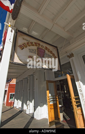 Virginia City Nevada Saloon de sang de godet Banque D'Images