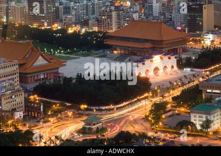 Chiang Kaishek Memorial Park Taipei Taiwan Chine Banque D'Images