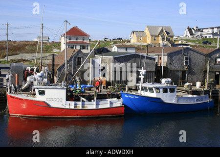 Village de pêcheurs célèbre phare de Peggy's Cove, en Nouvelle-Écosse, au Canada, en Amérique du Nord. Photo par Willy Matheisl Banque D'Images