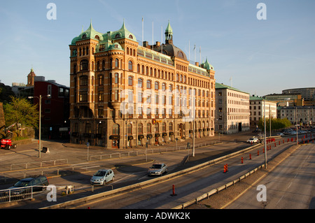 Bâtiments dans la zone du port de Göteborg (Suède) Göteborg Banque D'Images