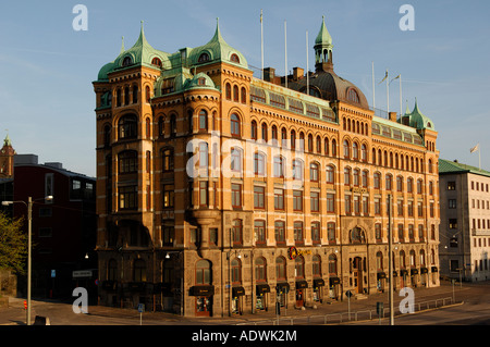 Bâtiments dans la zone du port de Göteborg (Suède) Göteborg Banque D'Images