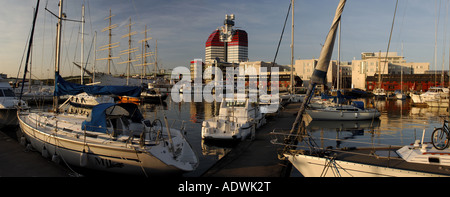 Le quartier du port de Göteborg (Suède, Göteborg) Västergötland Banque D'Images