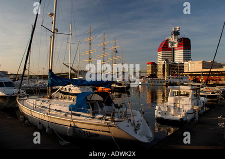 Le quartier du port de Göteborg (Suède, Göteborg) Västergötland Banque D'Images