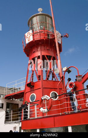 Pays de Galles Cardiff Bay Cardiff Roath Goleulong lightship 2000 bassin tour et de l'agrandisseur Banque D'Images