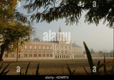 Palais Royal d'Aranjuez, Madrid, Espagne, village, palace, vacances, voyage, Banque D'Images