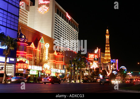 Las Vegas Strip Casino casinos Banque D'Images